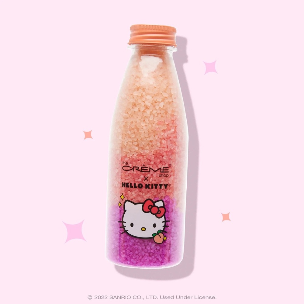 The Crème Shop x Hello Kitty Bath Crystals - Peach Sunset new / sealed